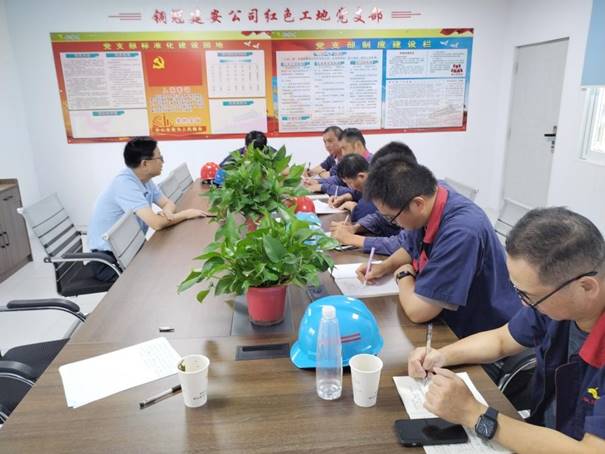 公司開(kāi)展第三季度安全、環(huán)保、消防綜合檢查 